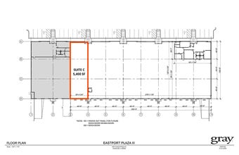 1607 Eastport Plaza Dr, Collinsville, IL for lease Floor Plan- Image 2 of 3