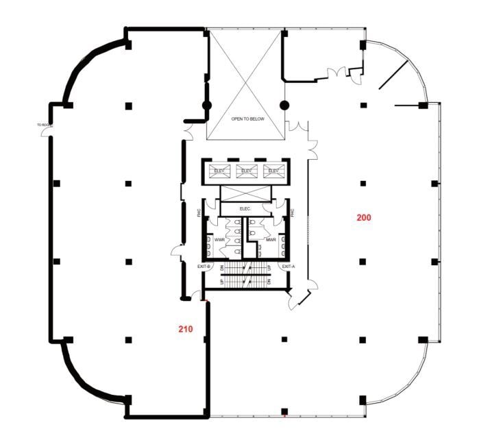 1400 Blair Towers Pl, Ottawa, ON à louer Plan d’étage- Image 1 de 1