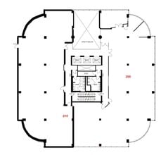 1400 Blair Towers Pl, Ottawa, ON à louer Plan d’étage- Image 1 de 1