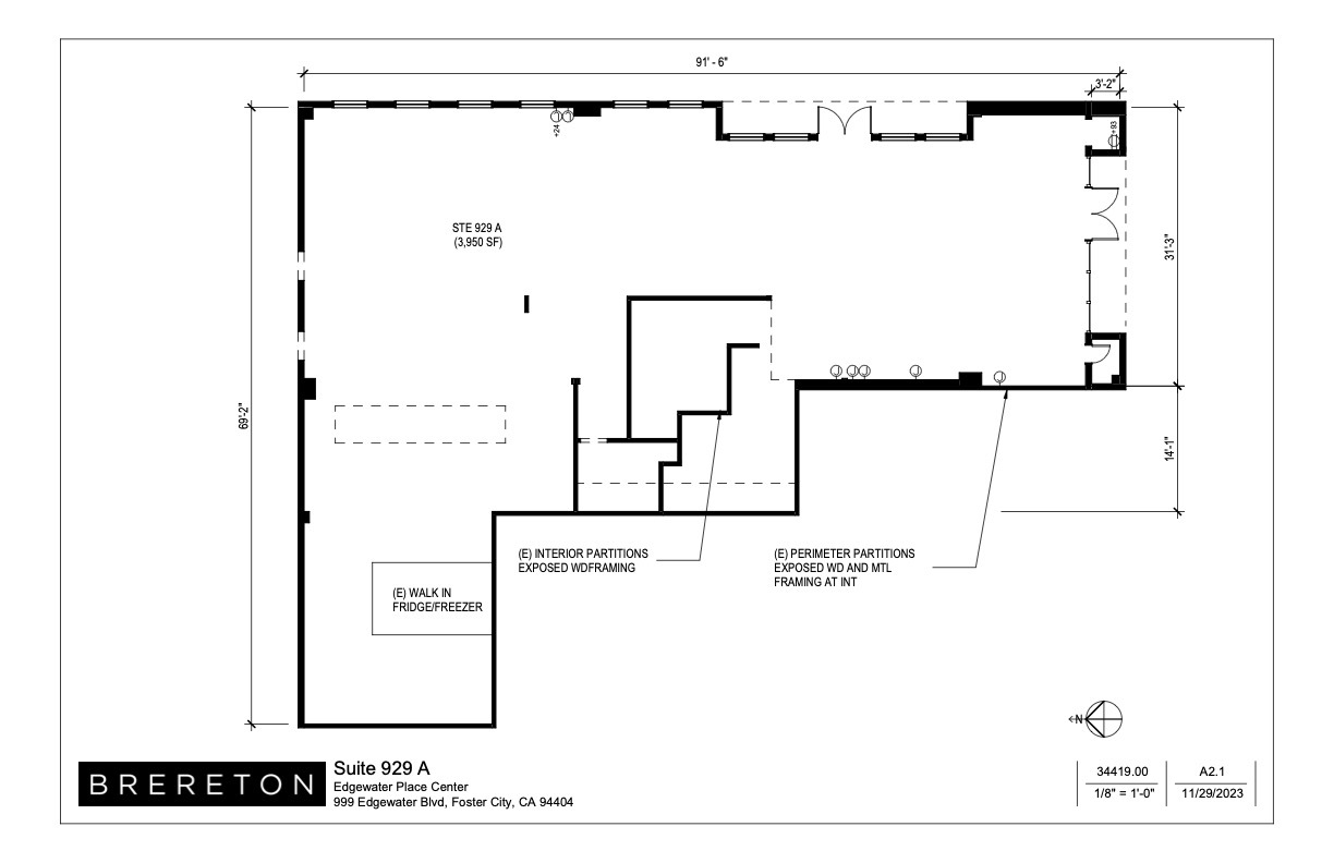 969-999 E Edgewater Blvd, Foster City, CA à louer Plan d  tage- Image 1 de 1