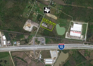 13196 FM 1458 Rd, Sealy, TX - Aerial  map view