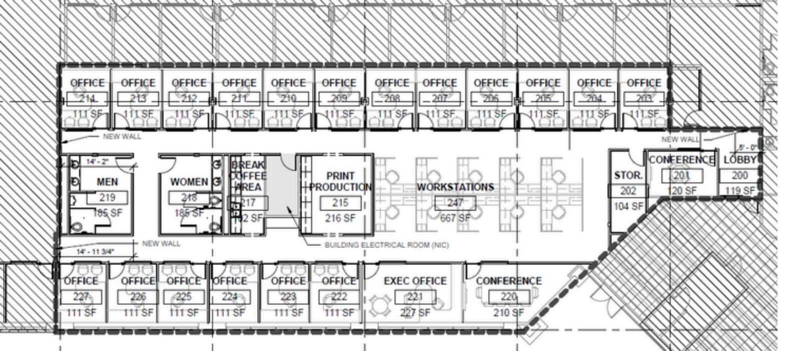 13620 Briarwick Dr, Austin, TX for lease Floor Plan- Image 1 of 2