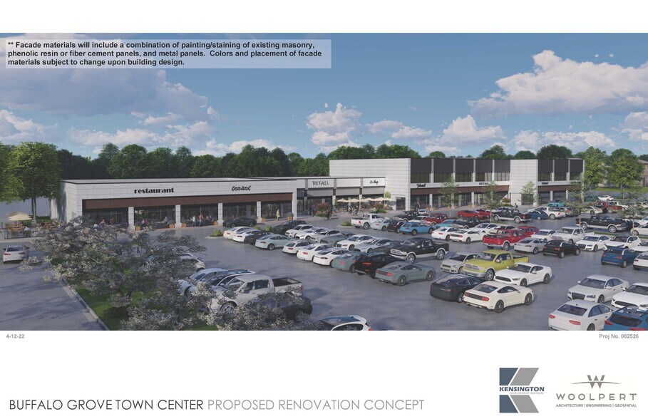 270-314 McHenry Rd, Buffalo Grove, IL à louer - Photo du bâtiment - Image 2 de 4