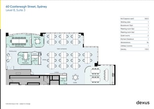 60 Castlereagh St, Sydney à louer Plan d’étage- Image 1 de 1