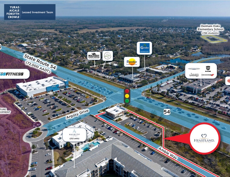 2758 Amble Way, Land O' Lakes, FL for sale - Aerial - Image 3 of 7