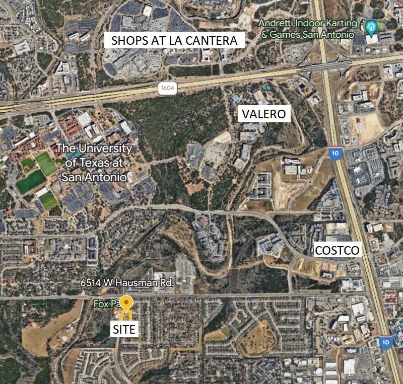 6514 Hausman Rd W, San Antonio, TX à vendre Aérien- Image 1 de 4