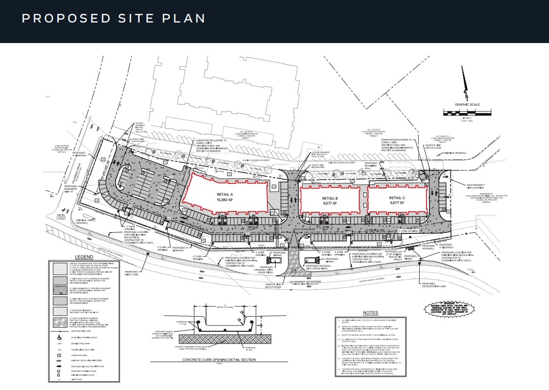 NEQ 287 Hwy, Waxahachie, TX à louer Plan d’étage- Image 1 de 1