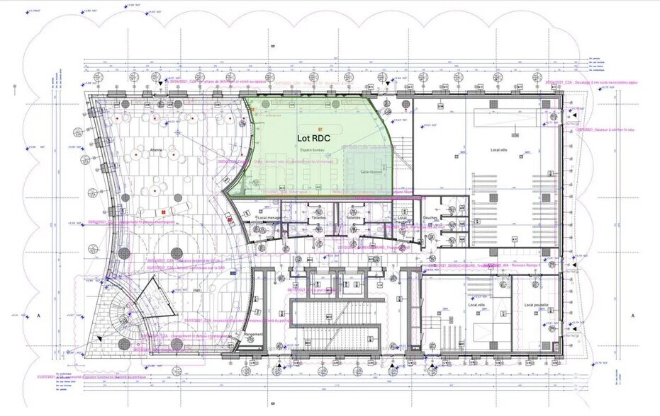 Office in Bordeaux for lease - Floor Plan - Image 3 of 7