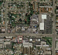 910 E Whittier Blvd, La Habra, CA - AERIAL  map view