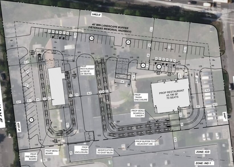 2900 Veterans Memorial Hwy, Bohemia, NY à louer - Plan de site - Image 1 de 1