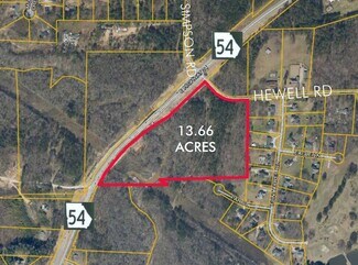 Plus de détails pour Hwy 54 E & Hewell Rd, Jonesboro, GA - Terrain à vendre