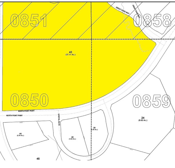 4905 North Point Pky, Alpharetta, GA à vendre - Plan cadastral - Image 1 de 1