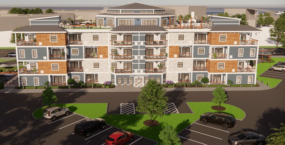 24101-24125 Jefferson Ave, Saint Clair Shores, MI à vendre - Photo du bâtiment - Image 2 de 7