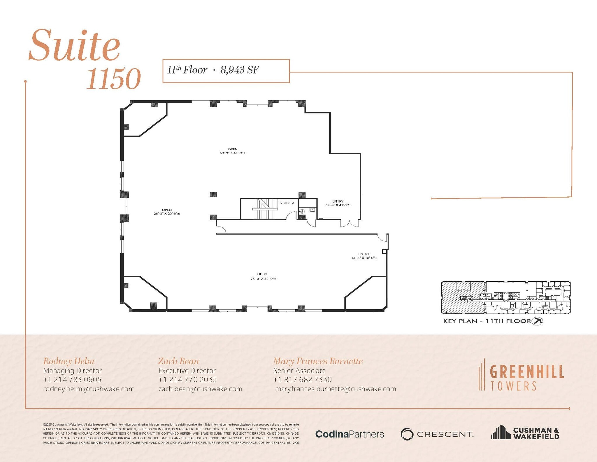 14131 Midway Rd, Addison, TX à louer Plan d’étage- Image 1 de 10
