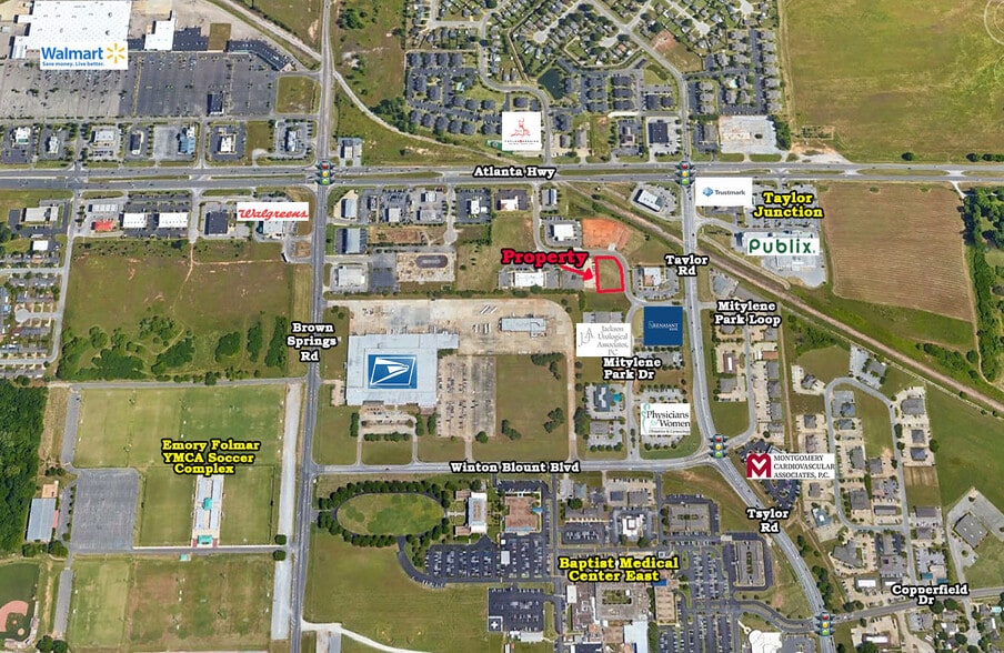 Atlanta Highway/Taylor Road, Montgomery, AL for sale - Building Photo - Image 2 of 4