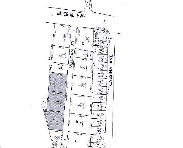 11001 Vulcan St, South Gate, CA for lease - Plat Map - Image 2 of 2