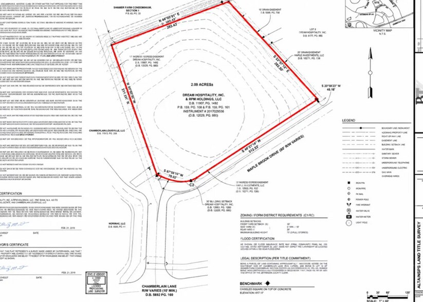 11350 Maple Brook Dr, Louisville, KY à vendre - Plan de site - Image 2 de 5