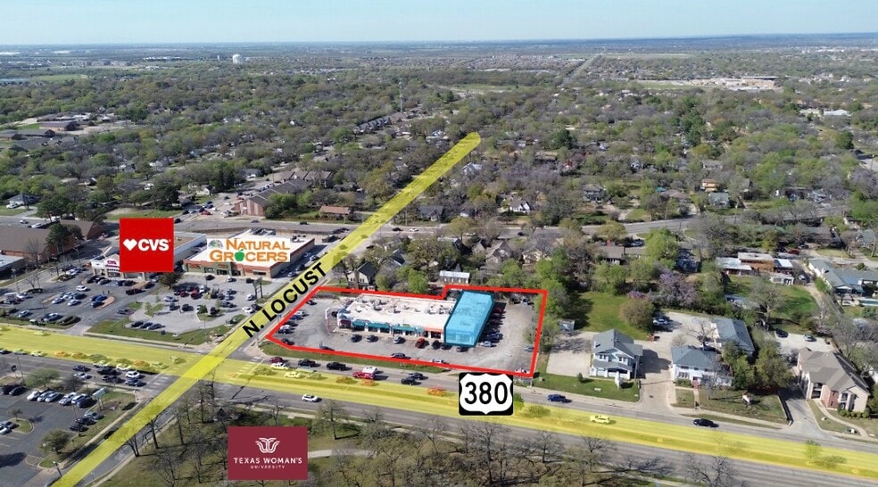 111 E University Dr, Denton, TX for lease - Building Photo - Image 2 of 13