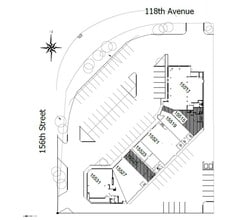 15505-15531 118th Ave, Edmonton, AB à louer Plan de site- Image 1 de 1