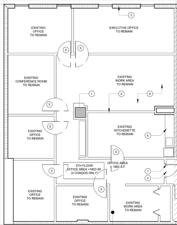 66-68 W Flagler St, Miami, FL 33130 - Unité 502 -  - Plan d’étage - Image 1 of 8