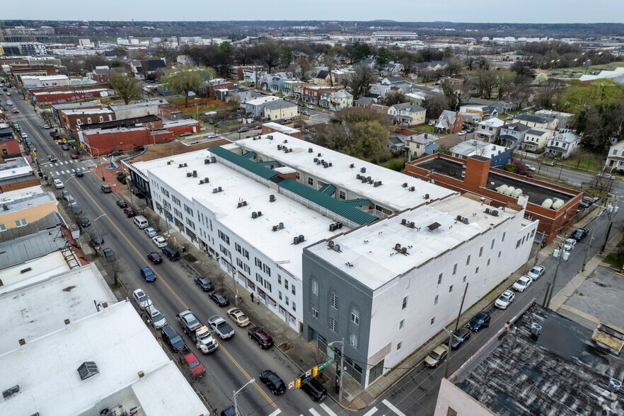 1420 Hull St, Richmond, VA for lease - Aerial - Image 2 of 4