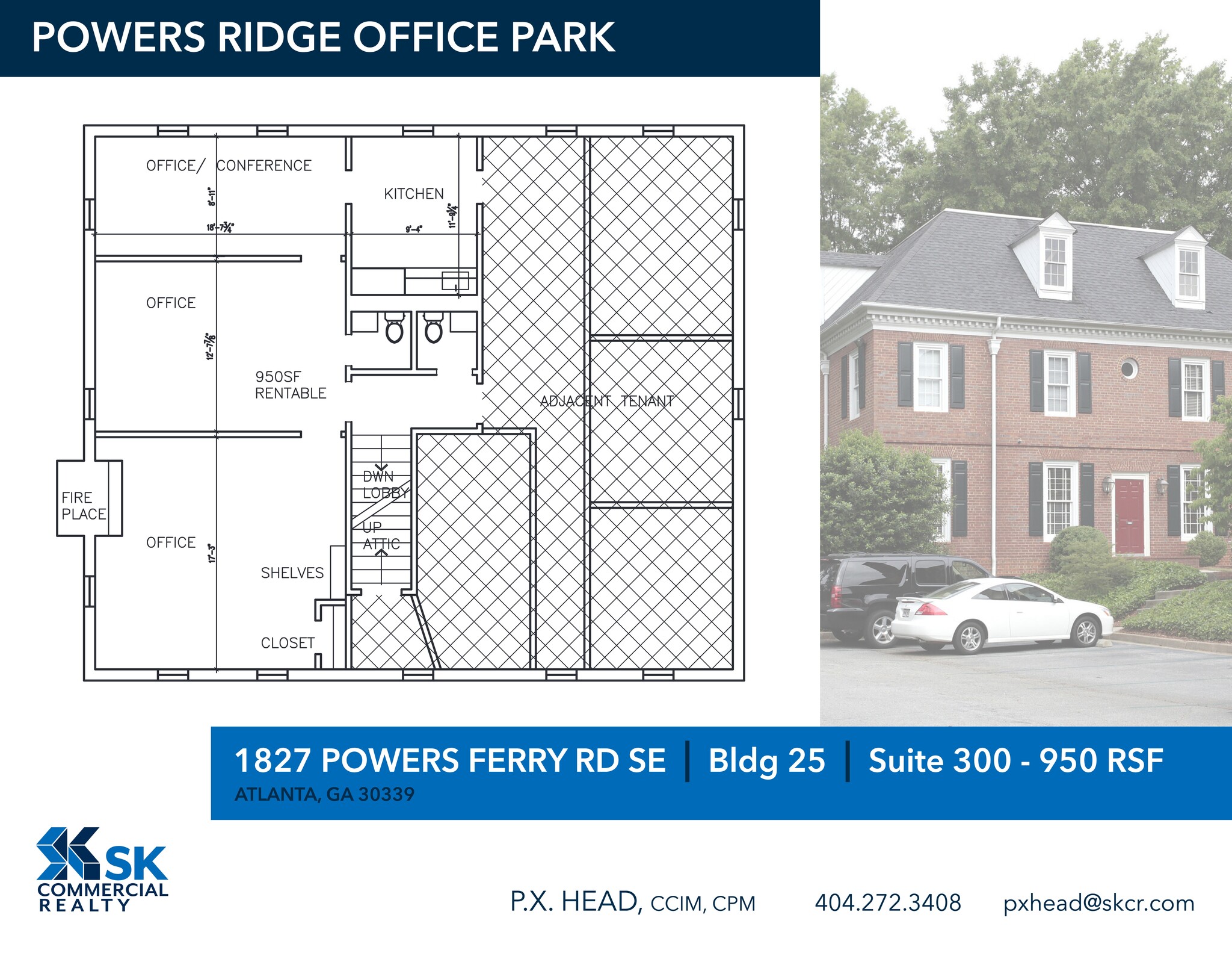 1827 Powers Ferry Rd SE, Atlanta, GA à louer Plan de site- Image 1 de 1