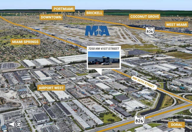 Plus de détails pour 7250 NW 41st St, Miami, FL - Industriel à louer