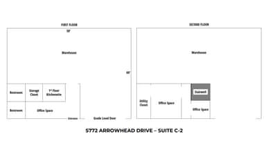 5772 Arrowhead Dr, Virginia Beach, VA for lease Floor Plan- Image 1 of 1