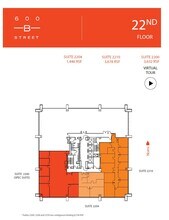 600 B St, San Diego, CA à louer Plan d  tage- Image 1 de 1