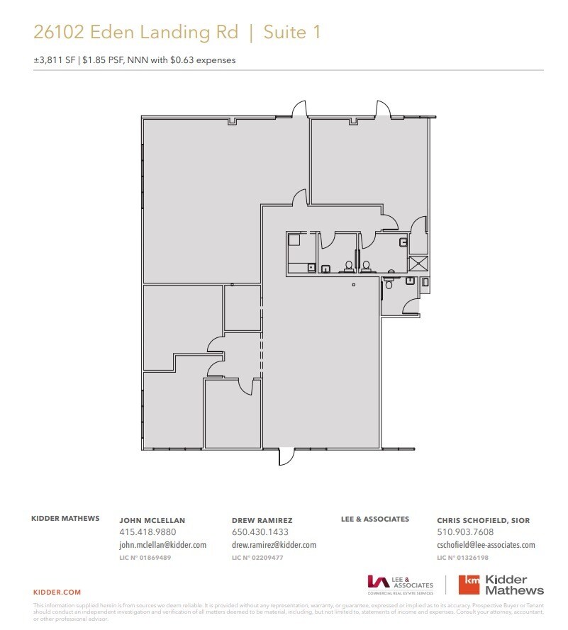 3583 Investment Blvd, Hayward, CA for lease Floor Plan- Image 1 of 1