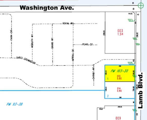 850 N Lamb Blvd, Las Vegas, NV for sale - Plat Map - Image 2 of 6