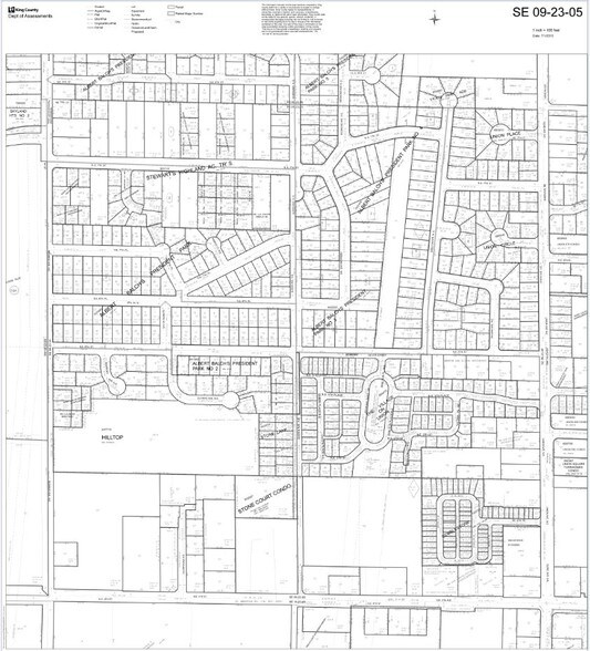 414 Monroe Ave NE, Renton, WA à louer - Plan cadastral - Image 2 de 2