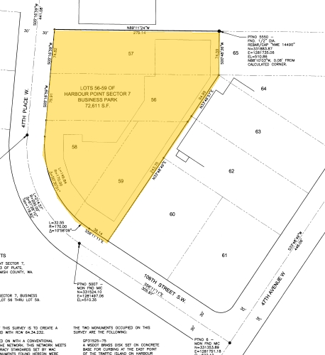 10633-10733 47th Pl W, Mukilteo, WA à vendre - Plan cadastral - Image 3 de 10