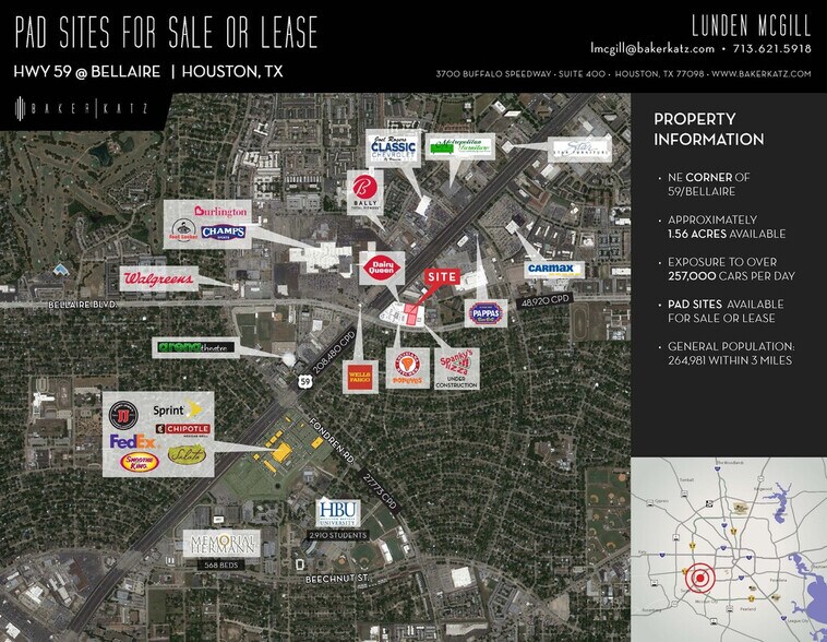 7200 Bellaire Blvd, Houston, TX à vendre - Photo du bâtiment - Image 3 de 8