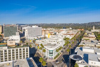 9355-9361 Wilshire Blvd, Beverly Hills, CA - aerial  map view