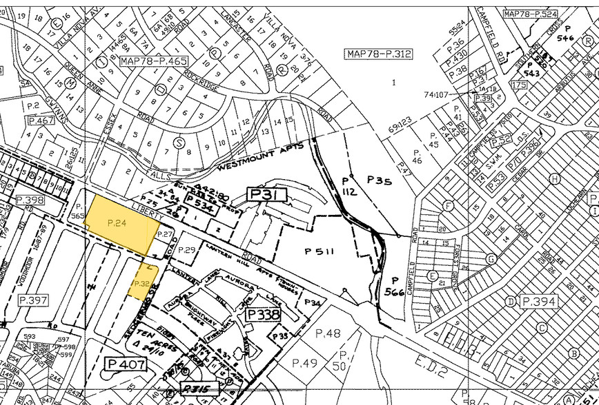 7017 Liberty Rd, Woodlawn, MD for lease - Plat Map - Image 2 of 4