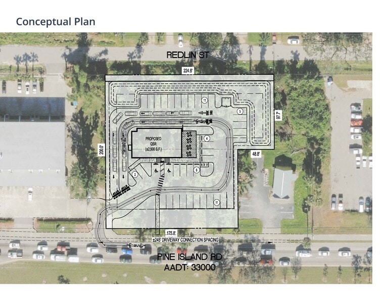 546 Pine Island rd, North Fort Myers, FL à louer - Photo du bâtiment - Image 3 de 3