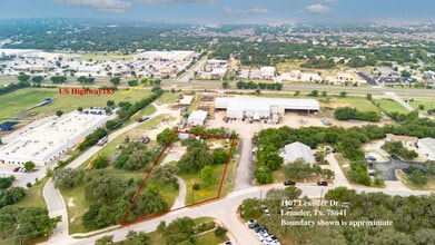 1107 Leander Dr, Leander, TX - Aérien Vue de la carte - Image1