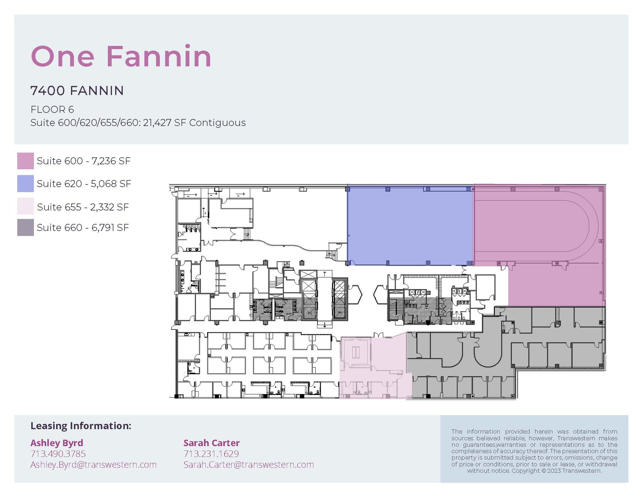 7400 Fannin St, Houston, TX for lease Floor Plan- Image 1 of 1