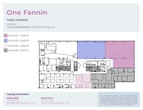 7400 Fannin St, Houston, TX for lease Floor Plan- Image 1 of 1