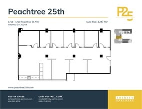 1718-1720 NW Peachtree St, Atlanta, GA for lease Site Plan- Image 1 of 1