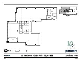 10 10th St, Atlanta, GA for lease Floor Plan- Image 2 of 2