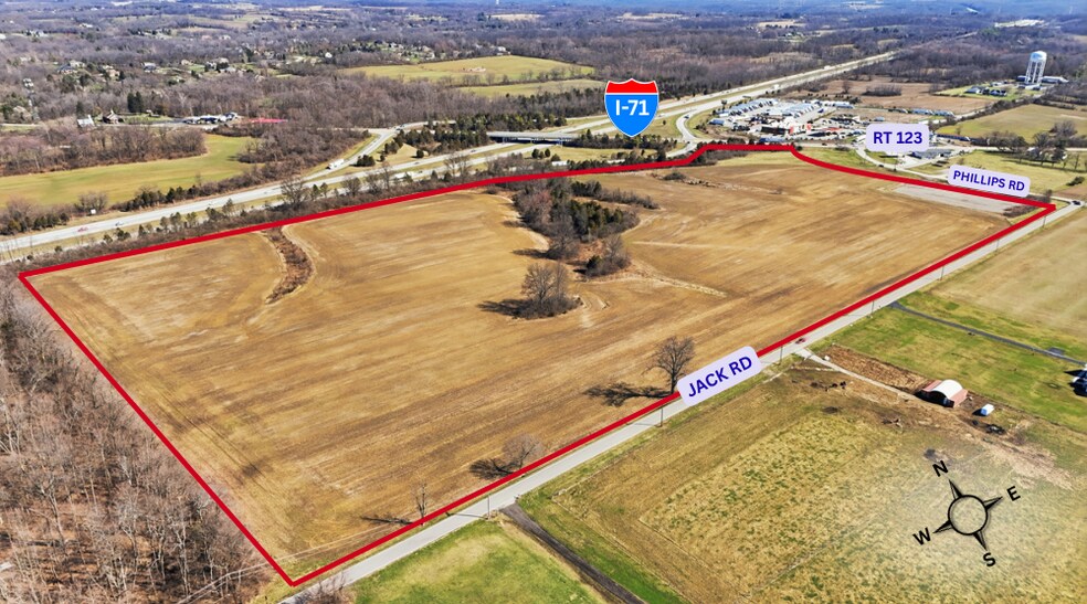 Route 123, Lebanon, OH à vendre - Aérien - Image 3 de 5