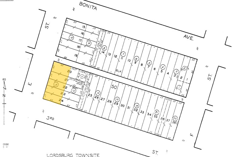 2211 3rd St, La Verne, CA à vendre - Plan cadastral - Image 2 de 2