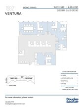 15821 Ventura Blvd, Encino, CA à louer Plan d’étage- Image 1 de 1