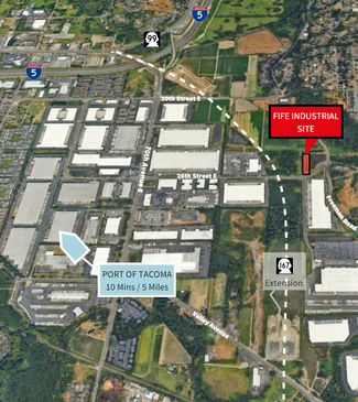 Plus de détails pour 7801 26th St E, Fife, WA - Industriel à vendre