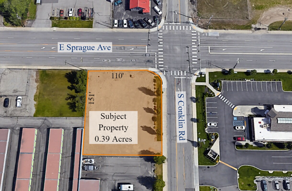 16224 E Sprague Ave, Spokane Valley, WA for lease Aerial- Image 1 of 5