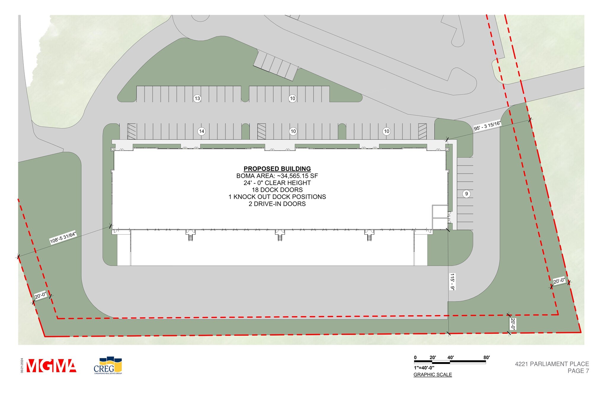 4221 Parliament Pl, Lanham, MD à vendre Plan de site- Image 1 de 2