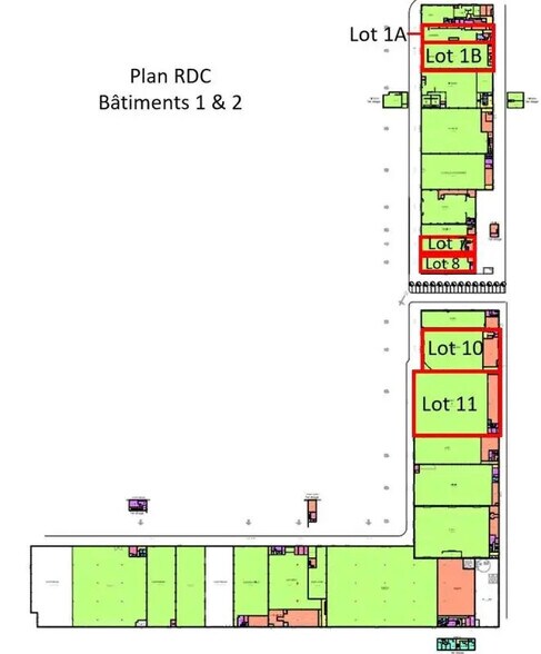 Retail in Corbeil-Essonnes for lease - Site Plan - Image 2 of 4