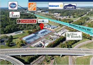 8963 Hwy 178 Hwy, Olive Branch, MS à louer Aérien- Image 2 de 5